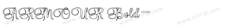 ARMOUR Bold字体转换 ARMOUR Bold字体转换